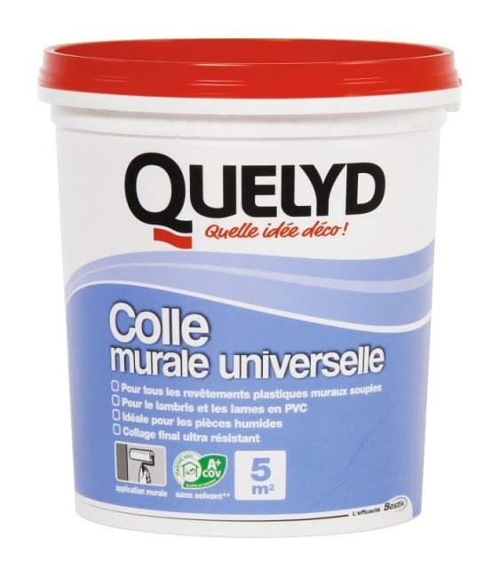 Colle murale Universelle - Supports souples - 1 Kg - QUELYD