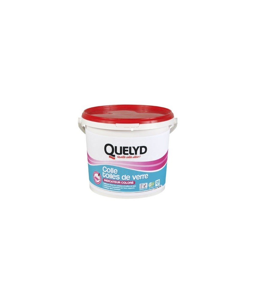 Colle Toile de verre Système Rose - 5 Kg - QUELYD Colle Toile de verre Système Rose - 5 Kg - QUELYD