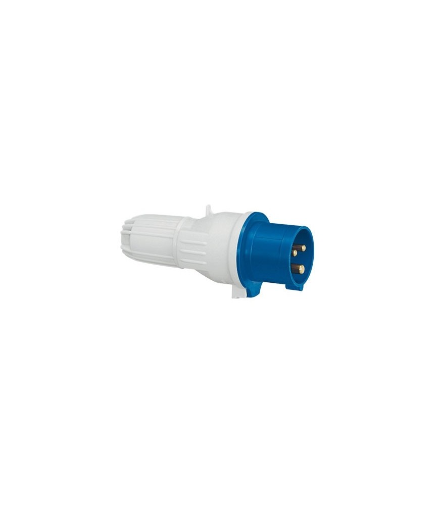 Prise droite IK09 - IP44 - Mâle - 16 A - 2P + T - LEGRAND Prise droite IK09 - IP44 - Mâle - 16 A - 2P + T - LEGRAND