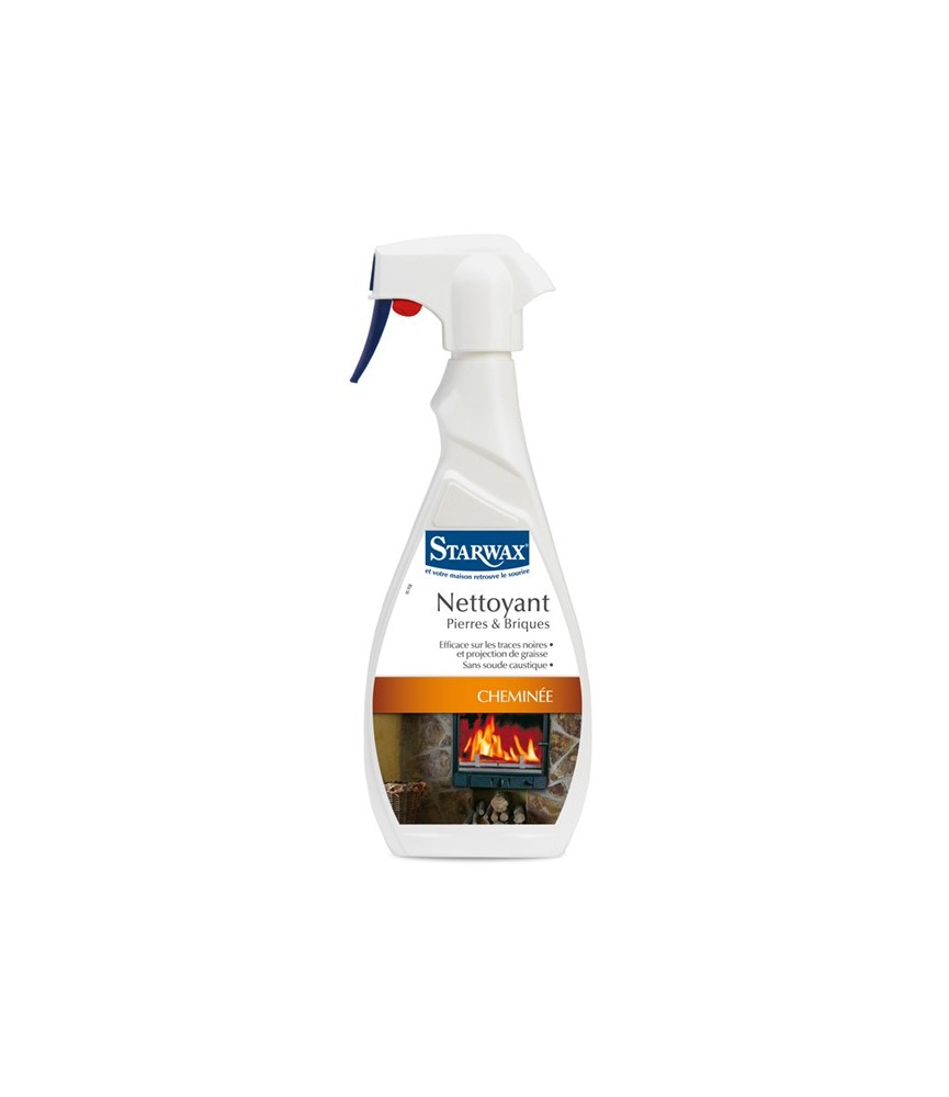Nettoyant Pierres et Briques - Cheminée - 500 ml - STARWAX Nettoyant Pierres et Briques - Cheminée - 500 ml - STARWAX