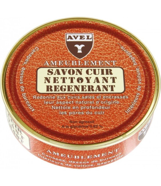 Savon nettoyant Régénérant pour le cuir - 200 ml - AVEL