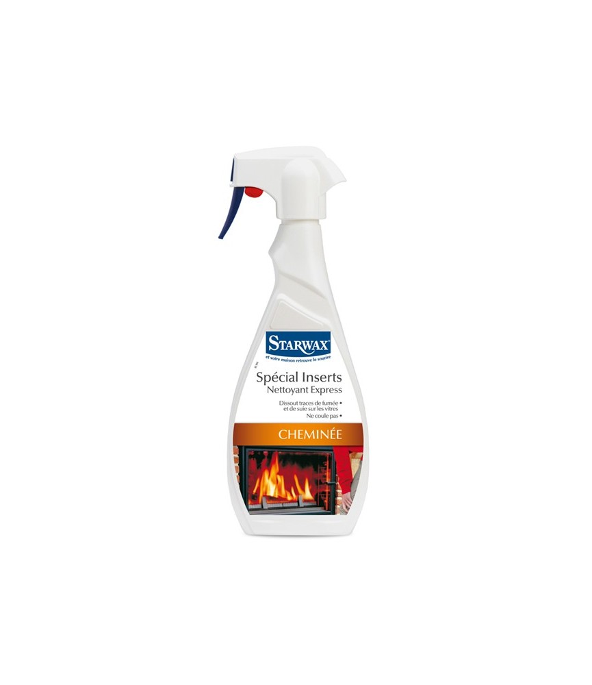 Nettoyant express Insert de cheminées - 500 ml - STARWAX Nettoyant express Insert de cheminées - 500 ml - STARWAX