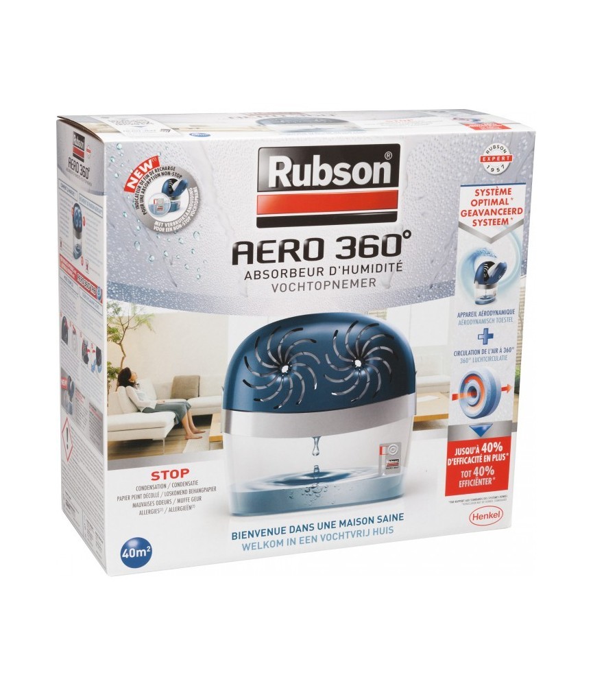 Absorbeur d'humidité Power Tab - 40m2 - RUBSON Absorbeur d'humidité Power Tab - 40m2 - RUBSON