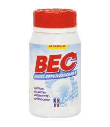 Pastilles eau de javel effervescente - 48 pastilles - BEC