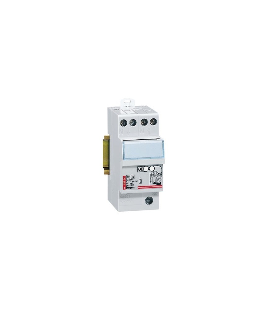 Parafoudre pour tableau Type 2 - Bipolaire - 2 Modules - LEGRAND
