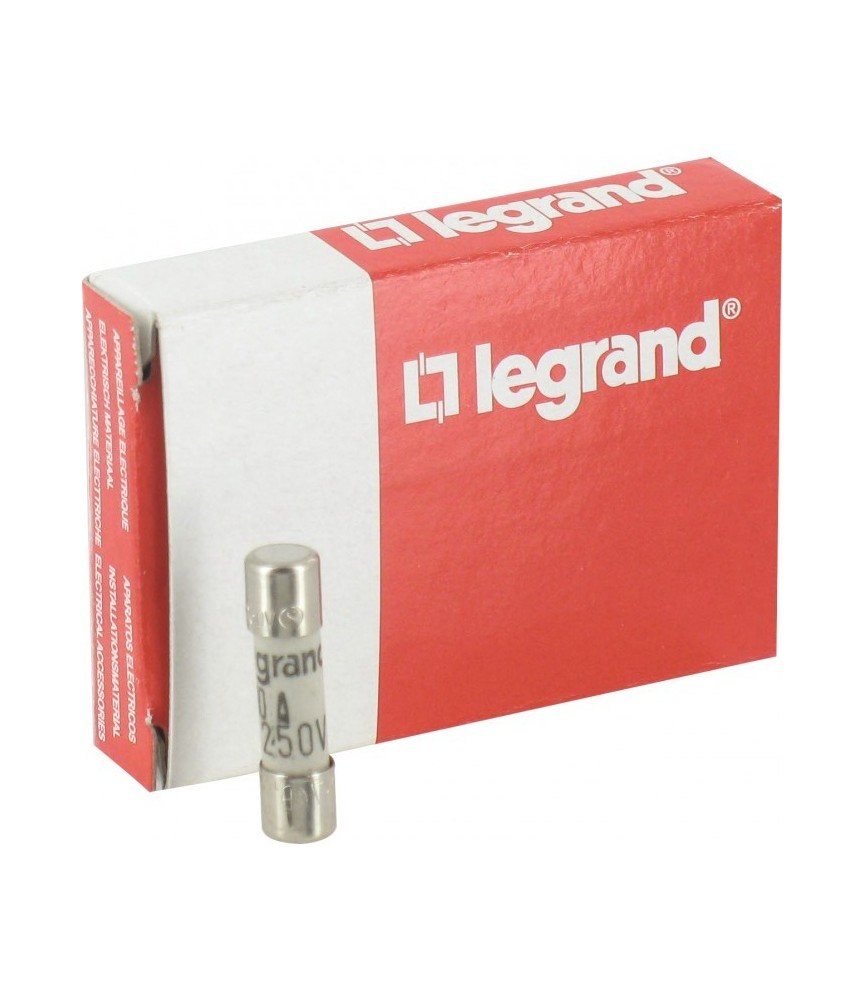 Cartouches miniatures cylindriques - 5 x 20 mm - 5 A - Boîte de 10 - LEGRAND Cartouches miniatures cylindriques - 5 x 20 mm - 5 A - Boîte de 10 - LEGRAND