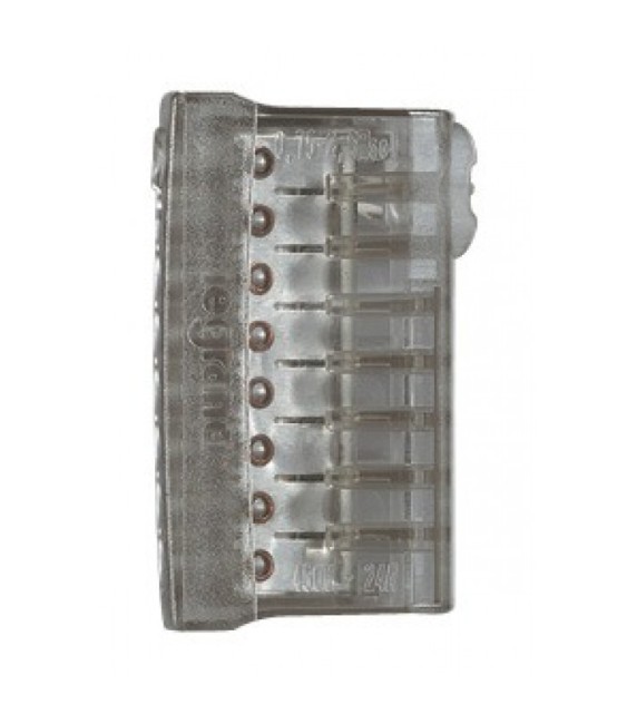 Borne de connexion sans vis Nylbloc - 8 fils - 24 A - Lot de 3 - LEGRAND