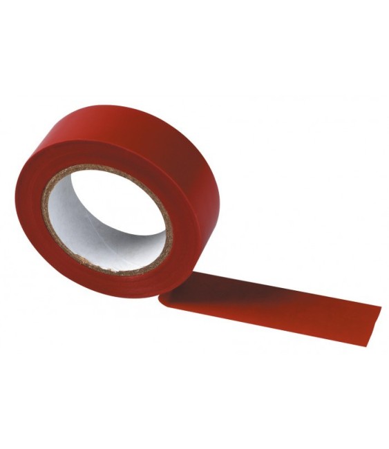Ruban adhésif isolant - PVC - 15 mm x 10 m - Rouge - LEGRAND
