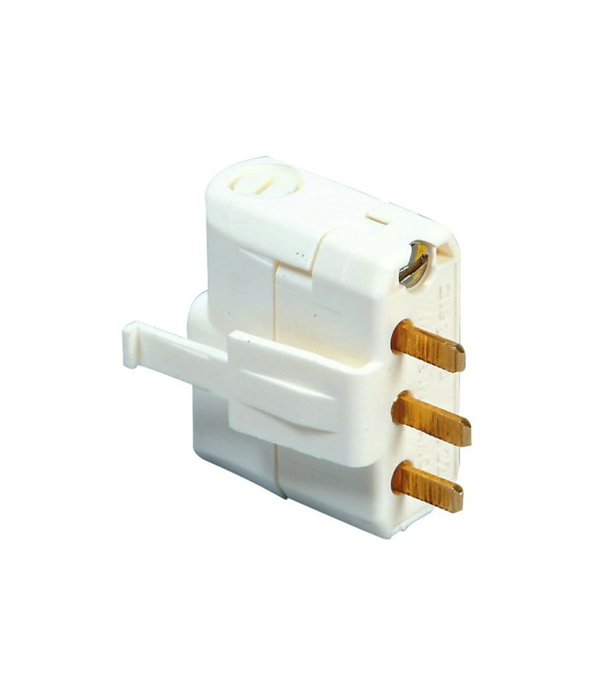 Fiche DCL 2P + T - 6A - 250 V pour luminaire - LEGRAND