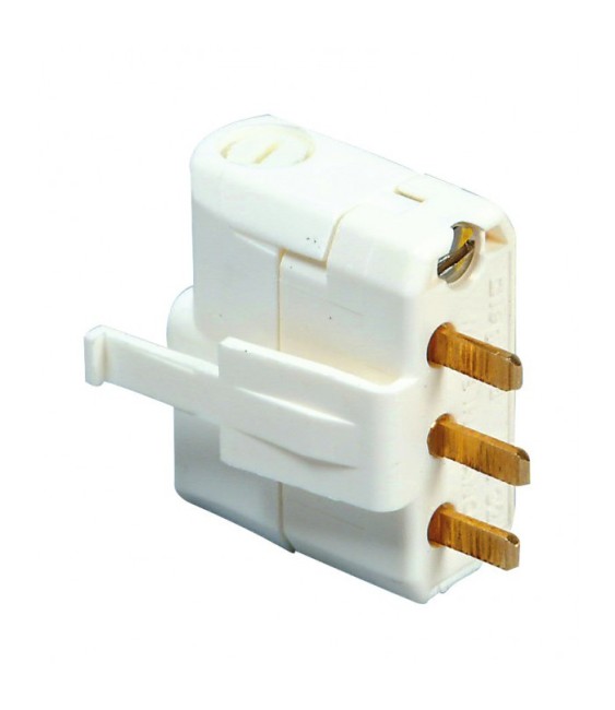 Fiche DCL 2P + T - 6A - 250 V pour luminaire - LEGRAND