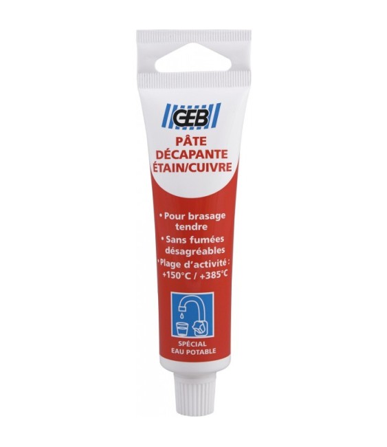 Pâte décapante étain / cuivre - 50 ml - GEB