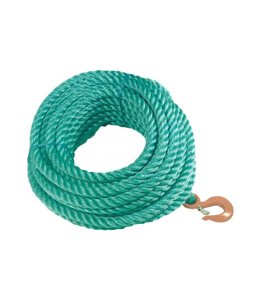 Corde à poulie en polypropylène - 15 M - 24 mm - OUTIBAT Corde à poulie en polypropylène - 15 M - 24 mm - OUTIBAT