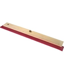 Raclette de carreleur - Lame en caoutchouc mousse - 44 cm - Rouge - OUTIBAT