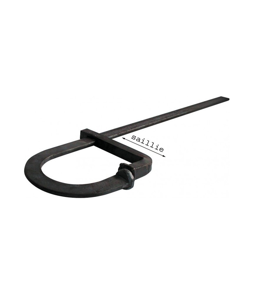 Serre joint de maçon Saillie 135 mm - 80 cm - OUTIBAT Serre joint de maçon Saillie 135 mm - 80 cm - OUTIBAT
