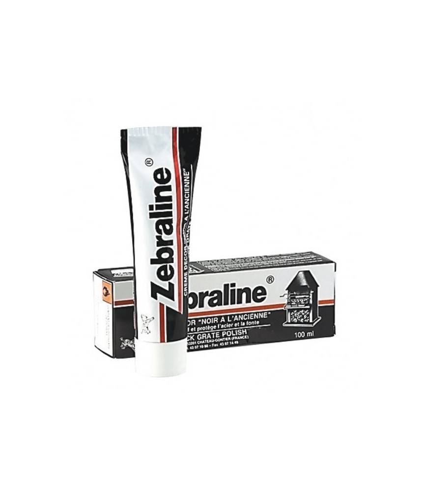 Zebraline Pate noire - Rénove acier et fonte - 100 ml