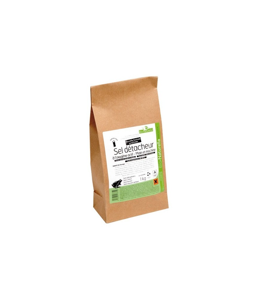 Sel détacheur - Main et machine - 1 kg - NATURELLA