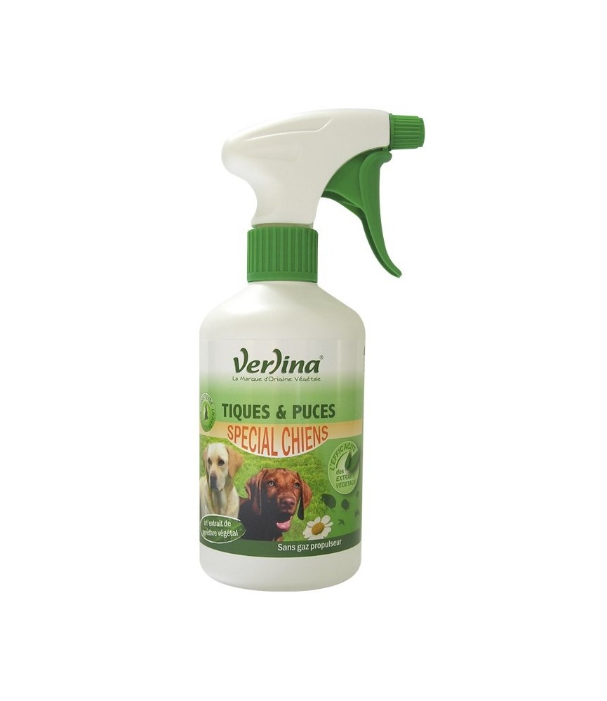 Antiparasitaire Tiques & Puces "Grands chiens" Bio - 500 ml - VERLINA