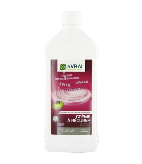 Crême à récurer - 1 L - LE VRAI PROFESSIONNEL