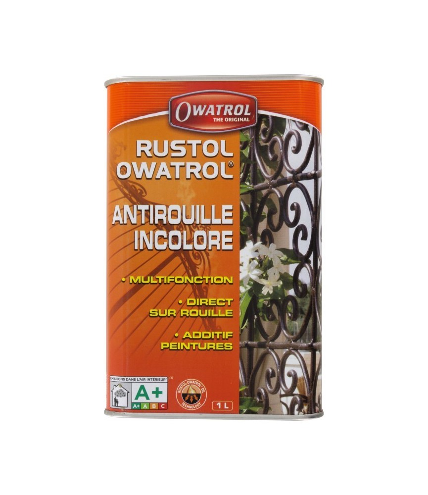 Antirouille multifonction - Additif pour peintures - 1 L - OWATROL