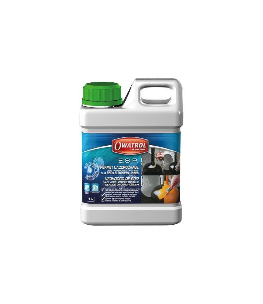 Préparateur pour surfaces très lisses ESP - 1L - OWATROL