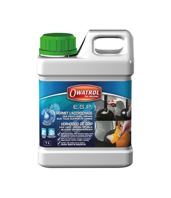 Préparateur pour surfaces très lisses ESP - 1L - OWATROL