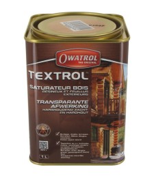 TEXTROL Incolore - Saturateur Spécial bois tendre - 1 L - OWATROL