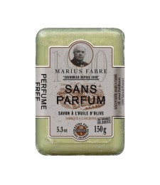 Savonnette à l'huile d'olive - Sans parfum - 150 Gr - MARIUS FABRE