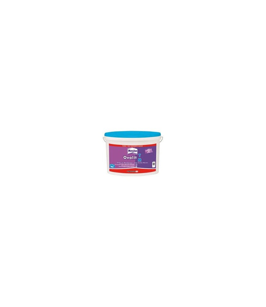 Colle pour revêtements textiles muraux et toiles de verre - Ovalit M - 0.750 Kg - METYLAN Colle pour revêtements textiles muraux et toiles de verre - Ovalit M - 0.750 Kg - METYLAN