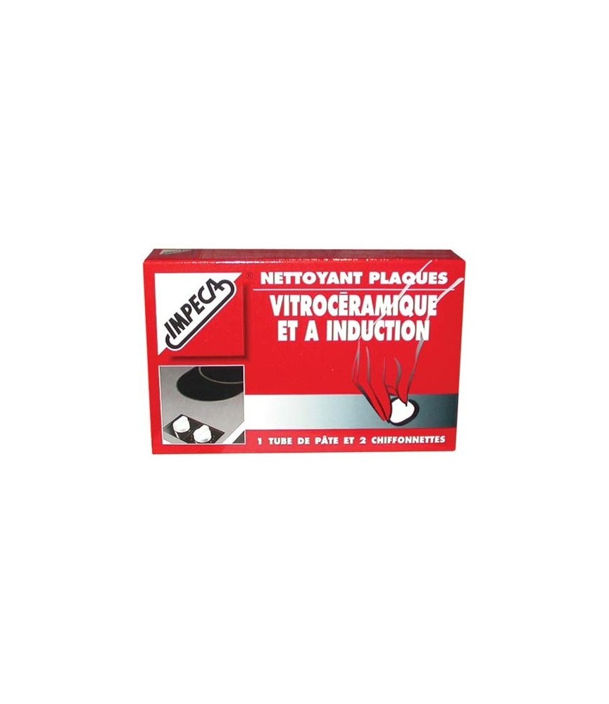 Nettoyant vitrocéramique et induction - En pâte - 50 ml - IMPECA Nettoyant vitrocéramique et induction - En pâte - 50 ml - IMPECA