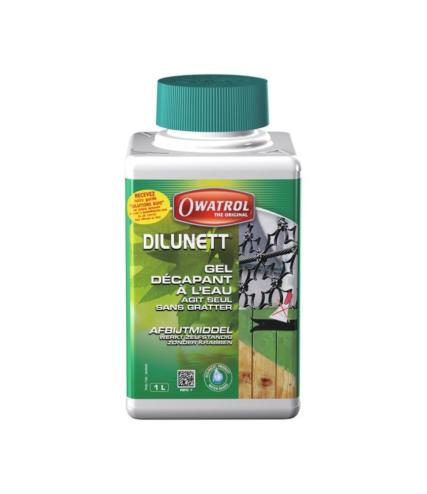 Gel décapant Dilunett - 1 L - OWATROL Gel décapant Dilunett - 1 L - OWATROL