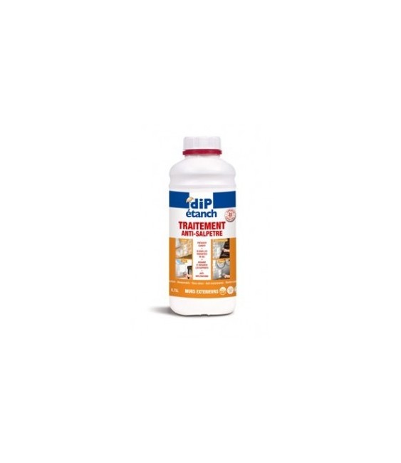 Traitement anti-salpêtre - 0.75 L - DIP ETANCH