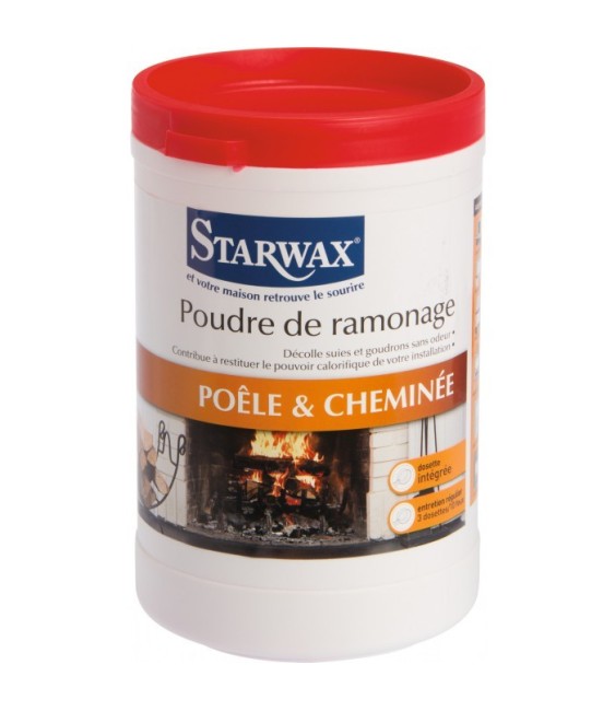 Poudre de ramonage Spécial cheminée - 1Kg - STARWAX