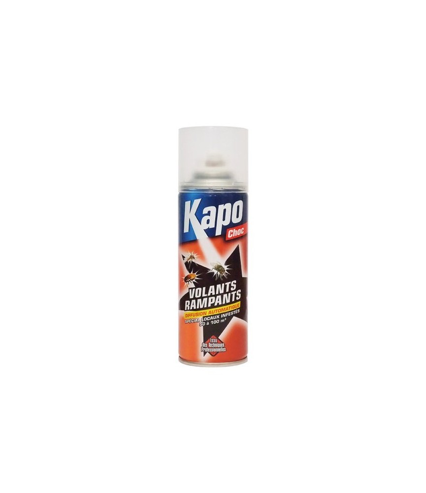 Volants Rampants - Aérosol tous insectes 100m³ - 200 mL - KAPO