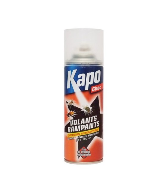 Volants Rampants - Aérosol tous insectes 100m³ - 200 mL - KAPO