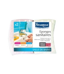 Éponges Sanitaires x2 STARWAX