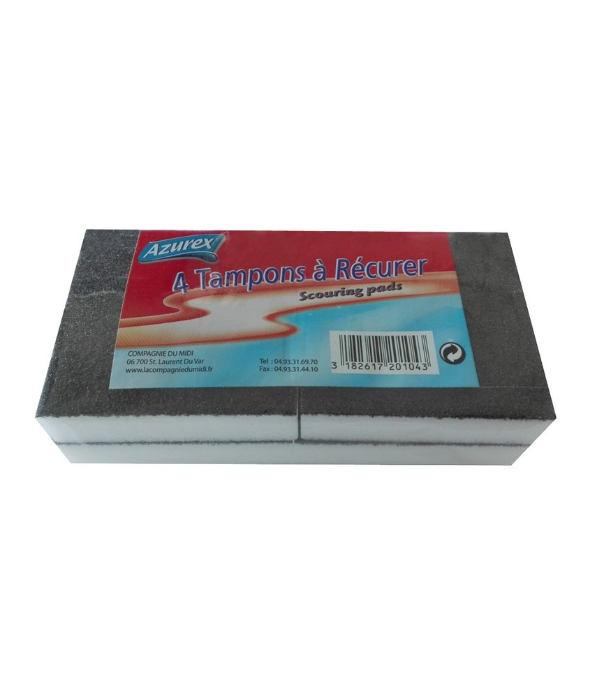 Tampons récurage intensif x 4 PAD Tampons récurage intensif x 4 PAD