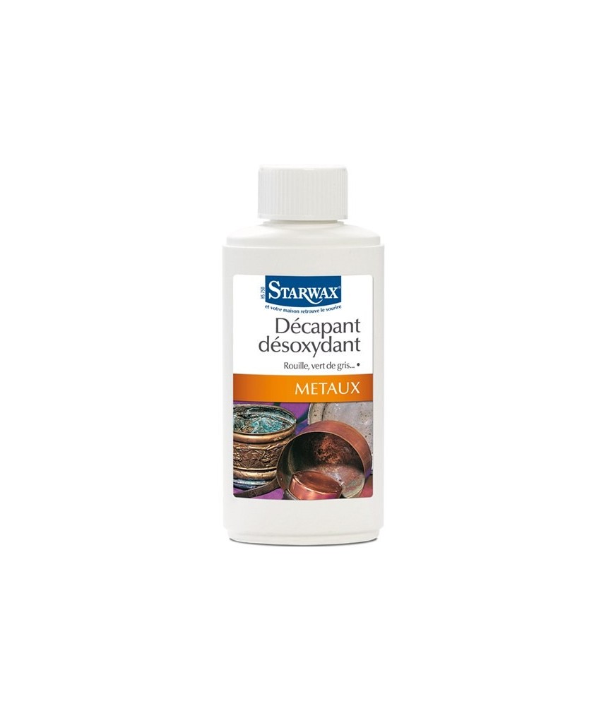 Décapant désoxydant métaux 250ml- STARWAX Décapant désoxydant métaux 250ml- STARWAX