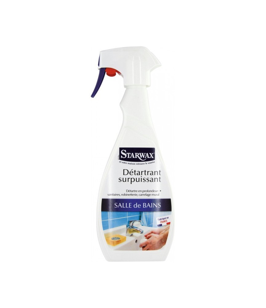 Détartrant surpuissant salle de bains - 500 ml - STARWAX
