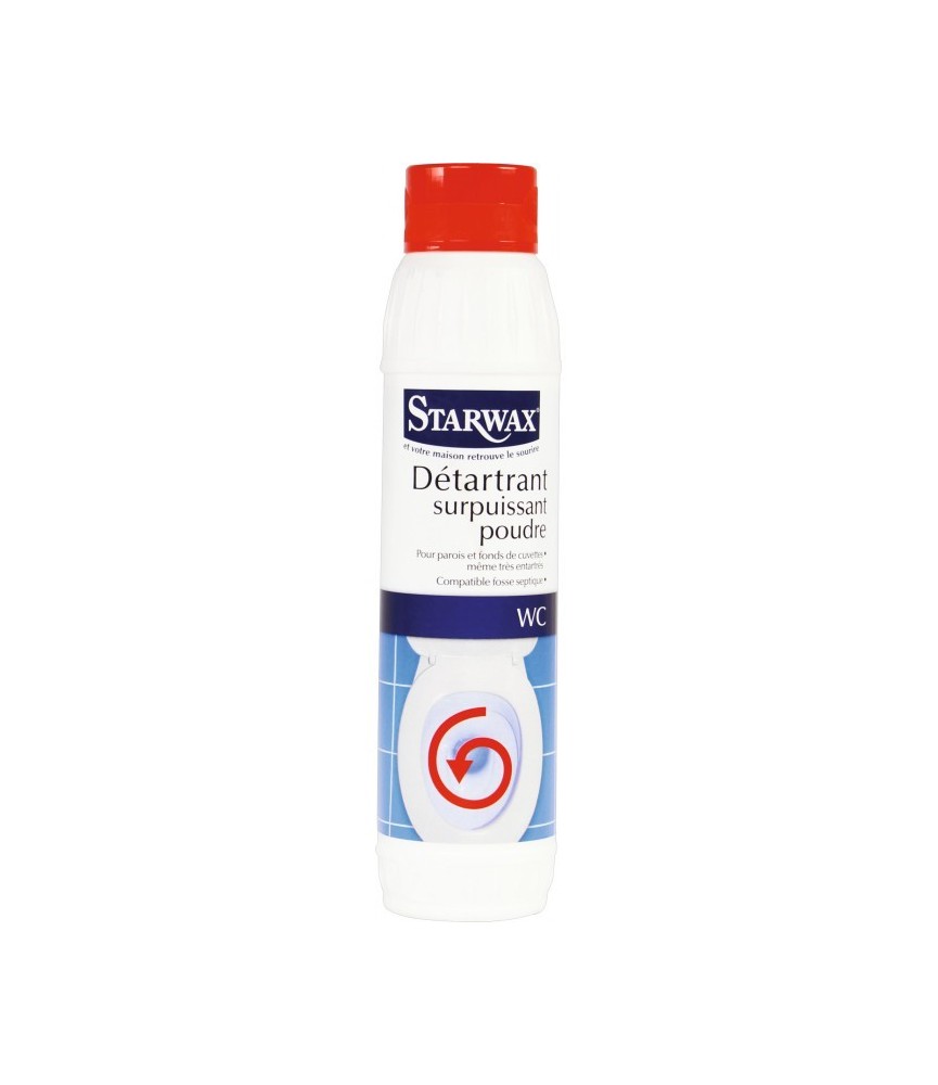 Détartrant surpuissant poudre WC - STARWAX