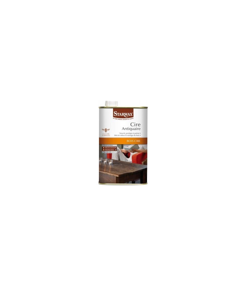 Cire antiquaire liquide chène clair 0.5L - STARWAX Cire antiquaire liquide chène clair 0.5L - STARWAX