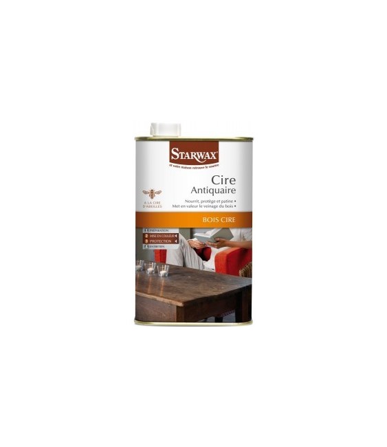 Cire antiquaire liquide chène clair 0.5L - STARWAX