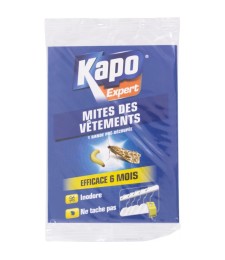 Papier anti-mites imprégné - Mites des vêtements - 1 bande