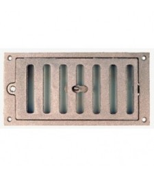 Grille Aération Rectangle Fonte 220 X 110 mm - JARDINIER MASSARD