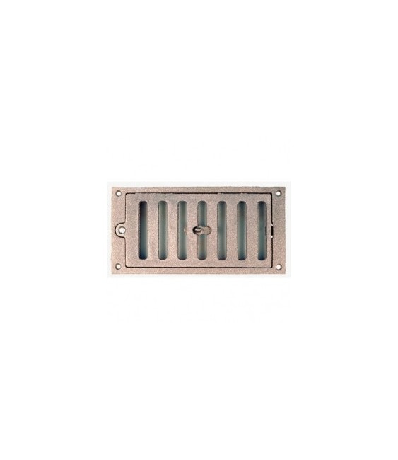 Grille Aération Rectangle Fonte 220 X 110 mm - JARDINIER MASSARD