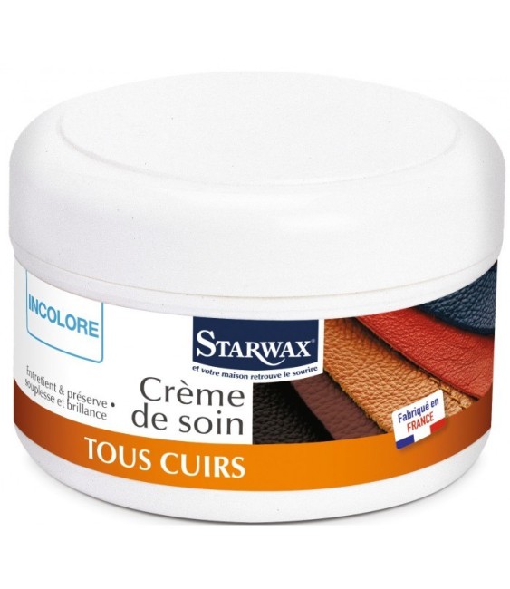 Crème de soin pour cuir 150ml - STARWAX
