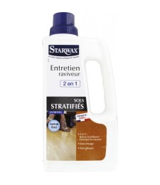 Entretien Parquet Vitrifié et Stratifié 1l - STARWAX