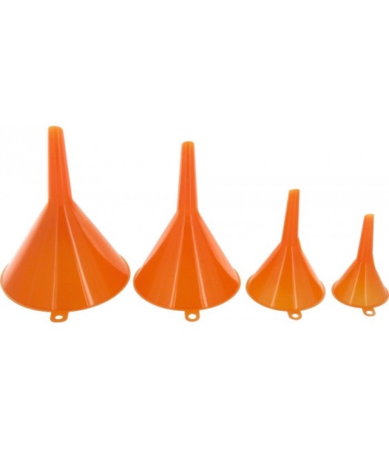 Entonnoirs plastiques - Assortiment de 4 taillles - START