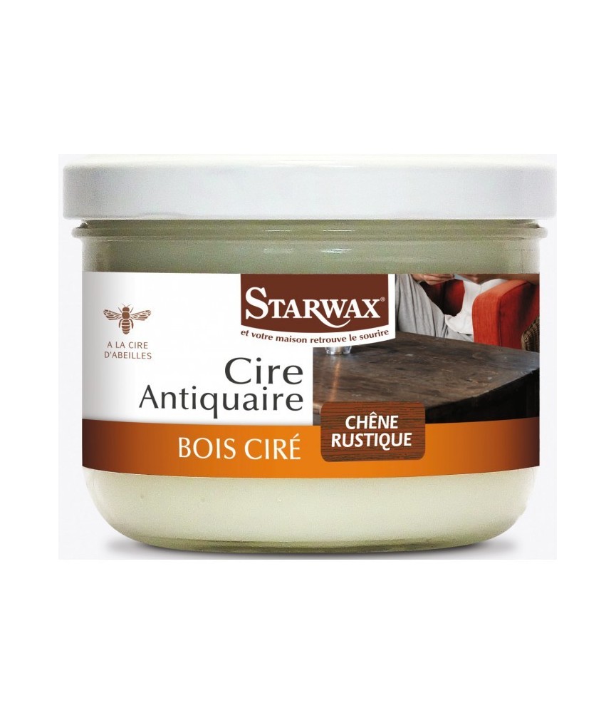 Cire antiquaire pâte Chène Rustique 375ml - STARWAX Cire antiquaire pâte Chène Rustique 375ml - STARWAX
