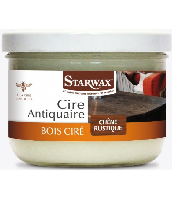 Cire antiquaire pâte Chène Rustique 375ml - STARWAX