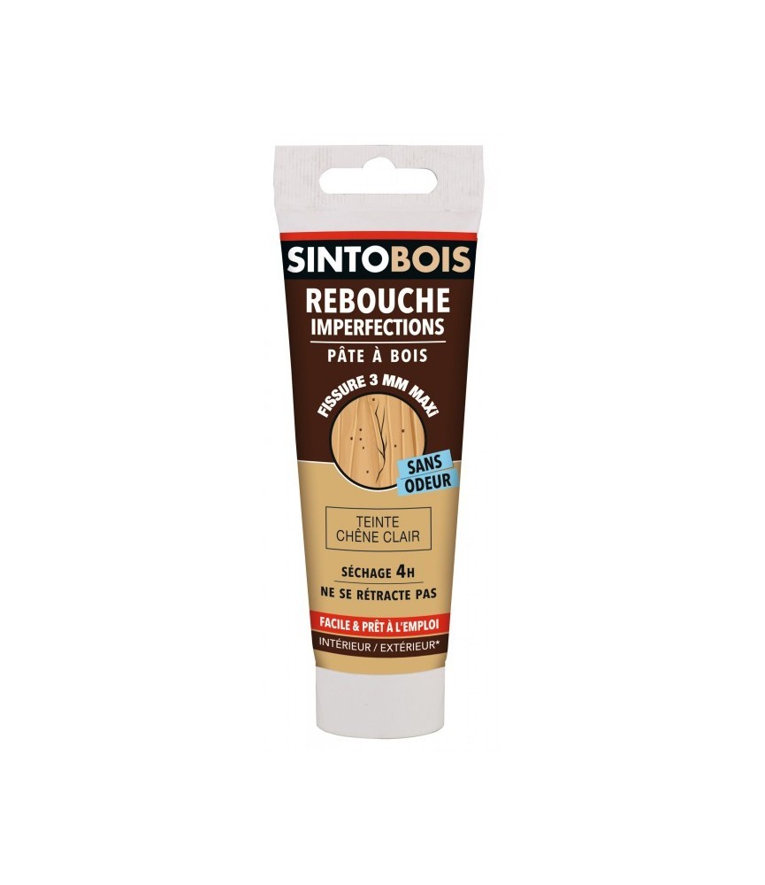 Pâte à Bois Chène.Clair 80gr - SINTOBOIS Pâte à Bois Chène.Clair 80gr - SINTOBOIS